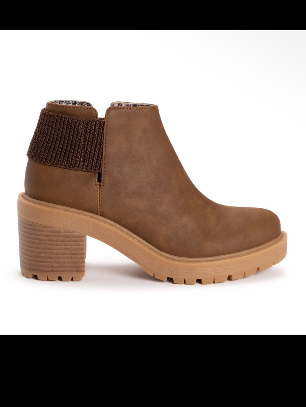 Muk Luks Lucy Lula Boots Cognac